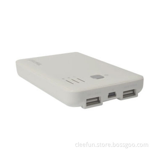 5,000mAh Dual USB Mobile Power with Polymer Li-ion Battery Cell for Smartphone/MID/PSP/GPS/MP3/MP4New